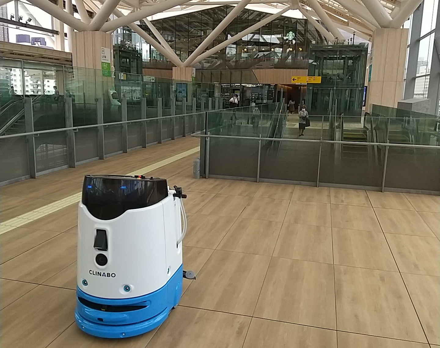 高輪ゲートウェイ駅にて実証実験
